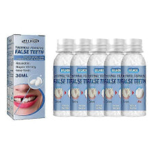 (3) 1-5x Thermal Forming False Teeth Tooth Repair Kit Tooth Repair Granules For Missing And Broken Tooth Temporary Teeth Filling Repair Kit
