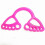 Workout Bands Elastic Pull Rope for Fitness 2Pcs Pink Silicone Resistance 1