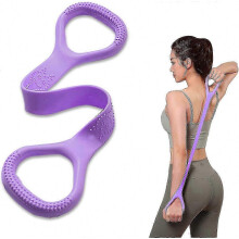Resistance Band for Arm, Shoulder, Leg, and Foot Stretching - Yoga and Pilates Fitness Tool
