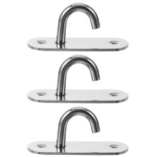 Yoga Strap Fixing Hanger Stainless Steel Wall Anchor for 1Set Resistance Bands