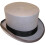 (S, Grey) Hand Made Wool Top Hat Satin Lined Small To Xxl Y1 2