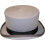 (S, Grey) Hand Made Wool Top Hat Satin Lined Small To Xxl Y1 4