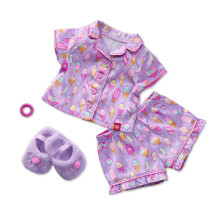 American Girl Truly Me, 18-inch Doll Clothes, Sweet Dreams PJs Outfit, with Satin PJ Top and Shorts, Ages 6+ (Dolls Sold Separately)