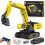 Mould King RC Graafmachine Bouwsets, 15061 Constructie Model Kits met APP Afstandsbediening 1