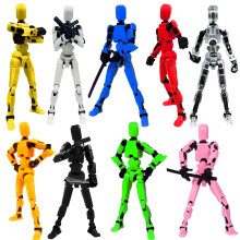 (Geassembleerd) 2025 Nieuwe Titan 13 Actiefiguur Set, Lucky Robot 13 Actiefiguren, Multi-Joint Beweegbare Actiefiguur, Nova 13 Fig