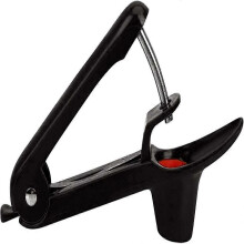 Cherry core or seed remover, with stainless steel rod and food quality silicone holder - green