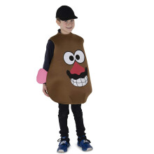 Dress Up America Mr. Potato Kostuum voor Kinderen - Compleet met Tuniek en Hoed (Groot)