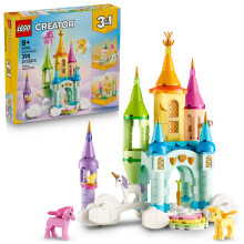LEGO Creator 3 en 1 Castillo Unicornio - Juguete para Niños a Partir de 8 Años