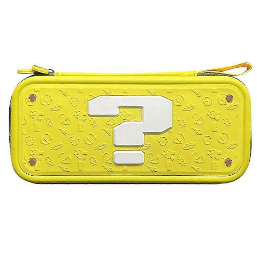 (1pcs, yellow) For Switch2 Storage Bag with 10 Game Cases Hard Shell Waterproof Lightweight Portable Handle