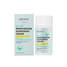 Gentle Hydrating Sunscreen Cream - Lightweight, Non-Greasy Sun Protection with Hyaluronic Acid for All Skin Types | Moisturizing, Refreshing, SPF 30
