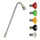 Pressure Washer Gutter Cleaner Attachment, Angled Extension Wand for Gutter Cleaning, 5 Nozzle Tips 1
