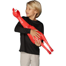 Animolds Crazy Huge Rubber Chicken - 29 Inch Gekke Geluidsmaker voor Feesten, Grappen