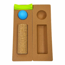 (Silicone Blue Ball) Balance Board for Foot Strengthening, Massage Ball & Resistance Bands for Balance Control