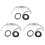 1 Set Dryer Bearing Kit Drying Machine Front Drum Bearing Repair Kit 1