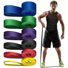 Pull Up Assist Resistance Band Set for Working Out Men Women Long Eexercise Bands Resistance Bands for Stretching, Fitness, Training, Physical Therapy