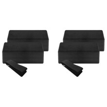 4Pcs Yoga Block and Yoga Strap Set, High Density EVA Foam Block to Support and Improve Poses and Flexibility