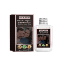 Romantic Fragrance Shower Gel - Gentle Natural Body Wash with Aloe, Lavender & Calendula for Smooth, Hydrated Skin - Balances Oil, Reduces Acne, and U