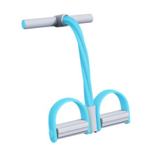 (44cmx26cm, Blue Grey) Elastic Pedal Puller Resistance Band Pull Yoga Tension Rope for Back Abdomen Purple