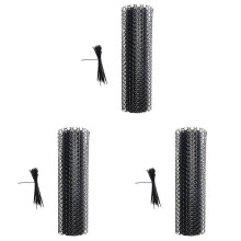 Reusable Plastic Chicken Wire Fence Mesh(Black)