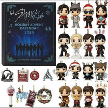 2025 Stray Kids Advent Calendar Blind Box Christmas Tree Decoration Acrylic Pendant