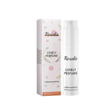 Freesia Spin Perfume Spray - Long-Lasting, Refreshing Rose & Vanilla Fragrance, 10ml