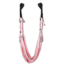 (pink) Aerial Yoga Strap, For Waist Leg Stretching, Go For Yoga Practitioner Ballet Dancer Gymnastics
