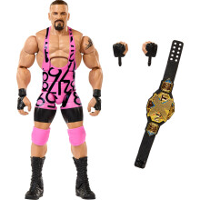 Mattel WWE Elite Action Figure & Accessories, Series #104 Bron Breakker 6-inch Collectible with 25 Articulation Points & Swappable Hands
