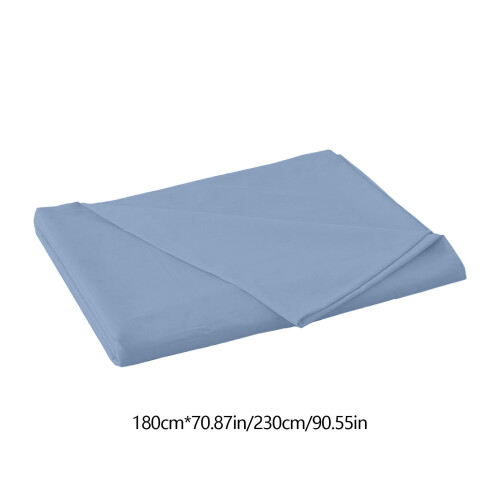 Polyester-Bettlaken 180x230cm Himmelblau 2