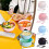 Ensemble de bols à ramen avec égouttoir, 3 pièces, compatible micro-ondes 3