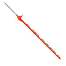 Electric Fence Poly Posts 1.6M X 20 (Orange Fencing Stake Plastic 1600MM)