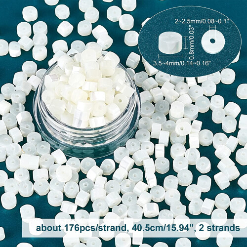 Perles de perles d'eau douce naturelles, 352 pièces 1
