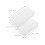Weiße Polystyrol-Bastelblöcke 20x10x5cm (2 Stück) 2