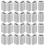 100 manchons de sertissage pour câbles en aluminium 5