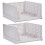 Witte stapelbare plastic kledinglade, 43x32x18cm 4