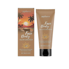 Tallow Cream with Vitamin E & Retinol  Deep Moisturizing UV Protection, Non-Sticky Formula, Long-Lasting Hydration, Facial & Body Sunscreen, 60g