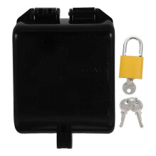 Spigot Lock Waterproof Faucet Lock Metal Material Garden Hose Outdoor Use Locking Design 1Set
