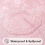 Blomsterpreget vinylduk, firkantet 2