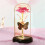 Galaxy Rose Glass Dome Light Gave til kvinder 4