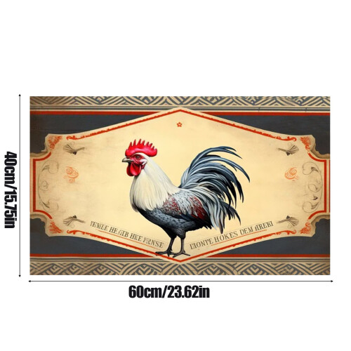 AuroraX Fall dørmatte 24 x 16 tommer polyester maskin 2