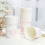 Copos de papel florais BalsaCircle com borda dourada (24 unidades) 2