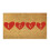 Valentinsdagsdørmatte 16 x 24 tommer polyester 3