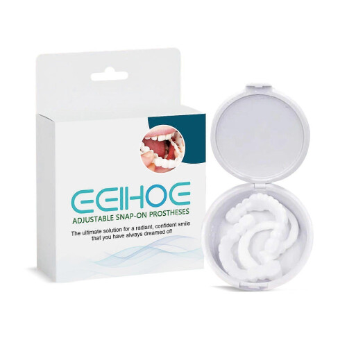 Eelhoe Adjustable Snap-On Type Dentures Modified Teeth Joint Filling Tooth Socket Corrected Teeth Dentures Tooth Socket Pieces