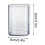 Copo de acrílico com alça – 350ml, transparente 2