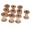 Wooden Thread Spools for Handicrafts 10 Pieces 2
