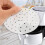 100 stk. 9-tommer perforerede pergamentpapirforinger til airfryer 4
