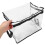 Μαύρο κουτί αποθήκευσης βιβλίων από PVC 38x32x24εκ. 3