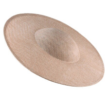 (khaki) Fascinator Hat Base Wedding Headpiece Support for Women Ideal DIY Accessory for Derby Millinery Crafting Projects rbl