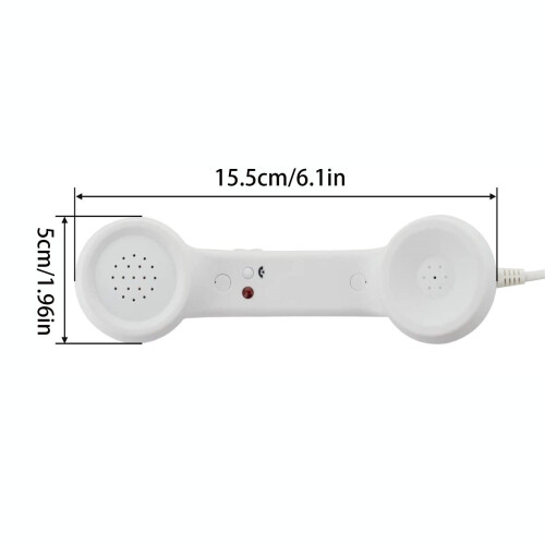 Retro 3.5mm Telephone Handset Mic and Speaker 1