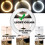 Lâmpada fluorescente circular FC8T9, 22W, 4100K, 8 polegadas. 4