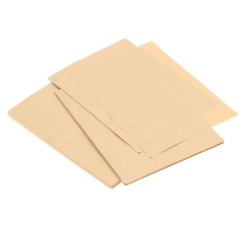 100 φύλλα A5 Vintage κενό χαρτί Kraft Letter Paper Ρετρό χαρτί γραφής 2